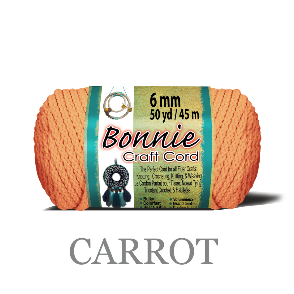 6mm Bonnie Braid 50 yard Macrame Cord