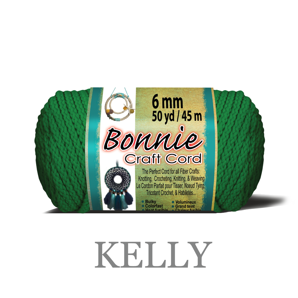 6mm Bonnie Braid 50 yard Macrame Cord