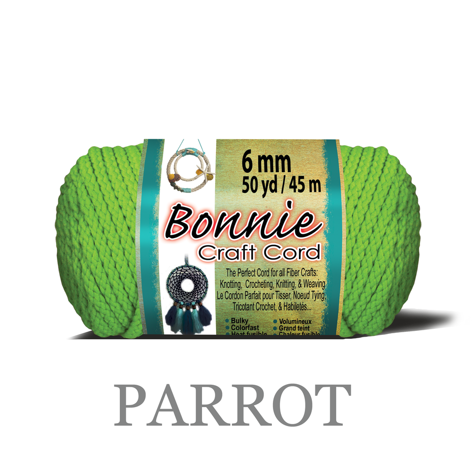 6mm Bonnie Braid 50 yard Macrame Cord
