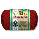 Bonnie Braid Macrame Cord 2mm x 100yd, Polypropylene, 17 Color Options, Friendship Bracelets, Jewelry Making, Wall Hangings