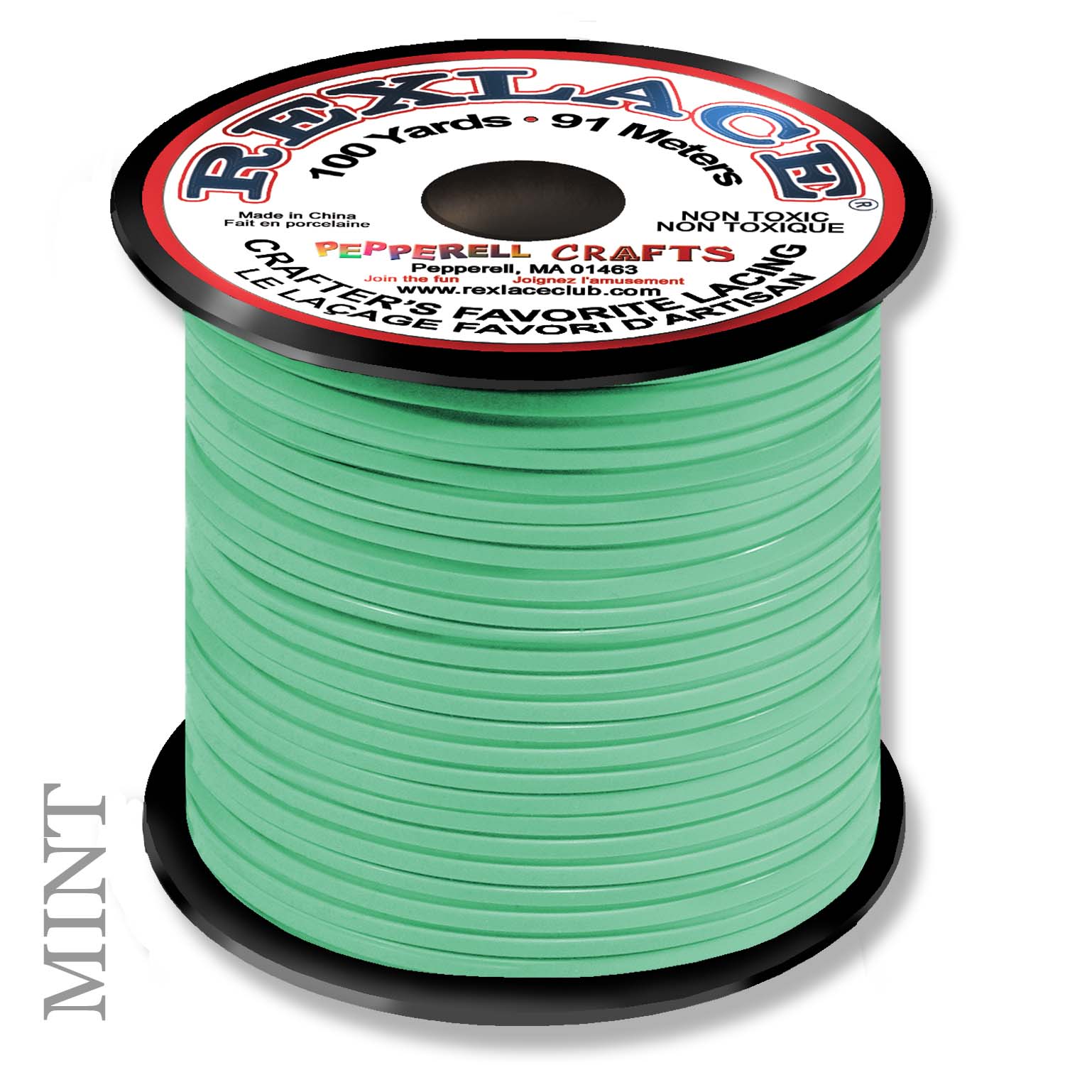 Rexlace Plastic Lacing 100 Yard (91 meter) Spool of PVC cording