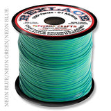 Treslace Three-Color Plastic Lacing, 6 Color Combos, Friendship Bracelets, Lanyards, Keychains, Kids Craft Projects