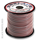 Treslace Three-Color Plastic Lacing, 6 Color Combos, Friendship Bracelets, Lanyards, Keychains, Kids Craft Projects