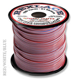Treslace Three-Color Plastic Lacing, 6 Color Combos, Friendship Bracelets, Lanyards, Keychains, Kids Craft Projects