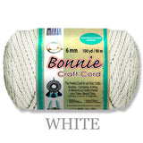 Bonnie Braid Macrame Cord 6mm, 100yd Spool, Braided Polypropylene, 43 Color Options, Wall Hangings, Plant Hangers, Home Decor