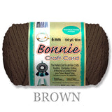 Bonnie Braid Macrame Cord 6mm, 100yd Spool, Braided Polypropylene, 43 Color Options, Wall Hangings, Plant Hangers, Home Decor