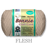Bonnie Braid Macrame Cord 6mm, 100yd Spool, Braided Polypropylene, 43 Color Options, Wall Hangings, Plant Hangers, Home Decor