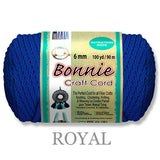 Bonnie Braid Macrame Cord 6mm, 100yd Spool, Braided Polypropylene, 43 Color Options, Wall Hangings, Plant Hangers, Home Decor