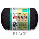 Bonnie Braid Macrame Cord 6mm, 100yd Spool, Braided Polypropylene, 43 Color Options, Wall Hangings, Plant Hangers, Home Decor