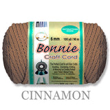 Bonnie Braid Macrame Cord 6mm, 100yd Spool, Braided Polypropylene, 43 Color Options, Wall Hangings, Plant Hangers, Home Decor