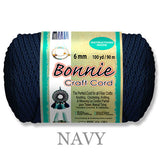 Bonnie Braid Macrame Cord 6mm, 100yd Spool, Braided Polypropylene, 43 Color Options, Wall Hangings, Plant Hangers, Home Decor