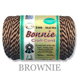 Bonnie Braid Macrame Cord 6mm, 100yd Spool, Braided Polypropylene, 43 Color Options, Wall Hangings, Plant Hangers, Home Decor