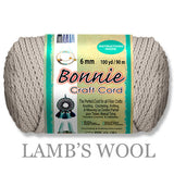 Bonnie Braid Macrame Cord 6mm, 100yd Spool, Braided Polypropylene, 43 Color Options, Wall Hangings, Plant Hangers, Home Decor