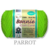 Bonnie Braid Macrame Cord 6mm, 100yd Spool, Braided Polypropylene, 43 Color Options, Wall Hangings, Plant Hangers, Home Decor
