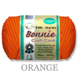 Bonnie Braid Macrame Cord 6mm, 100yd Spool, Braided Polypropylene, 43 Color Options, Wall Hangings, Plant Hangers, Home Decor