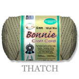 Bonnie Braid Macrame Cord 6mm, 100yd Spool, Braided Polypropylene, 43 Color Options, Wall Hangings, Plant Hangers, Home Decor