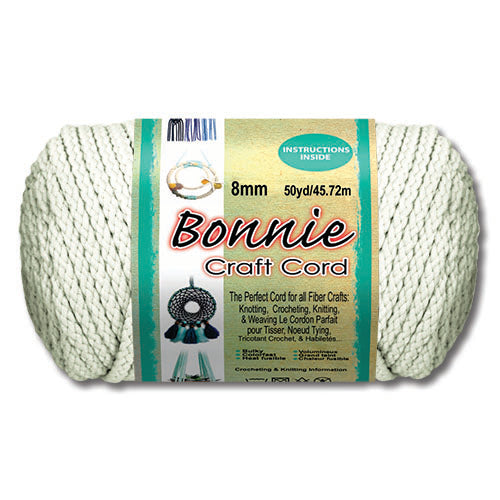8mm Bonnie Braid cord 50 yards polypropylene macrame cord