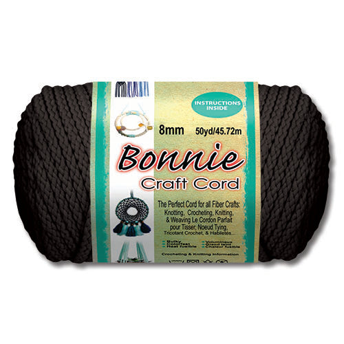 8mm Bonnie Braid cord 50 yards polypropylene macrame cord