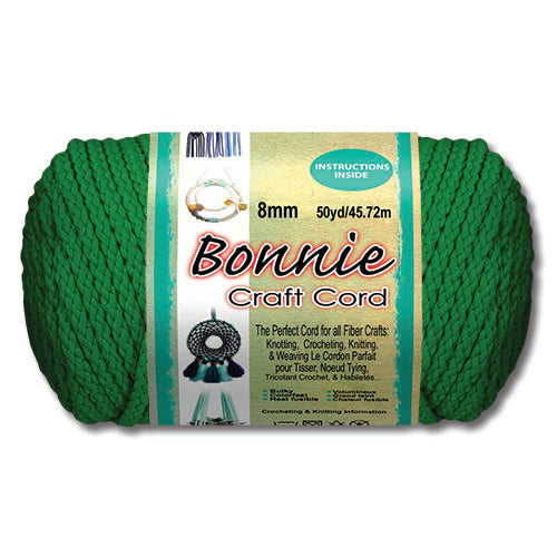 8mm Bonnie Braid cord 50 yards polypropylene macrame cord