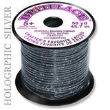 Britelace Holographic Flat Plastic Lacing, 9 Color Options, Friendship Bracelets, Keychains, Lanyards, Kids Crafts
