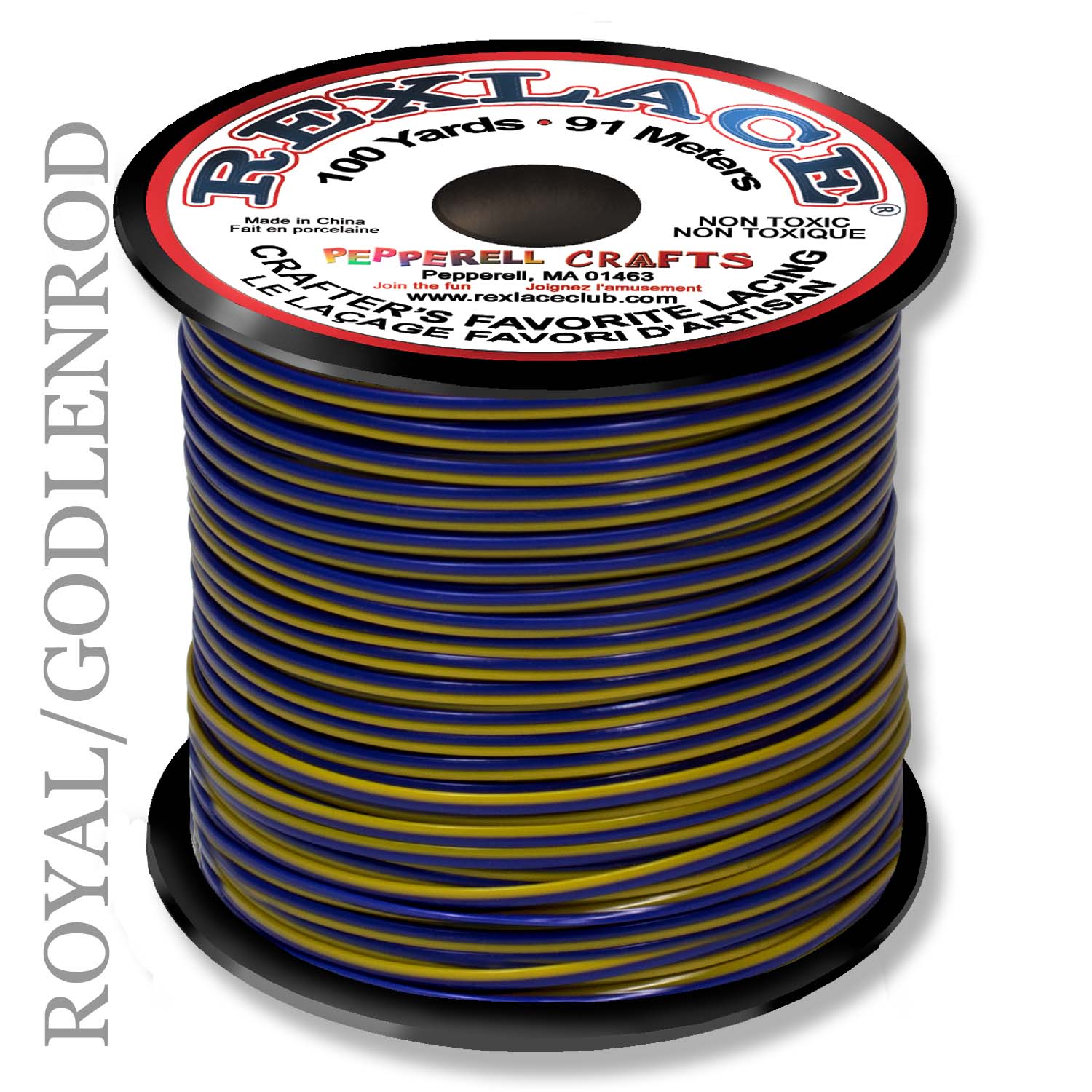 RexDuo - Double-Sided Rexlace PVC Plastic Lacing for Crafts