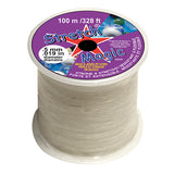 Stretch Magic Elastic Cord, 100m Bulk Spool, 5 Sizes (.5mm–1mm), 3 Color Options, Bead Stringing, Bracelets, Jewelry Making