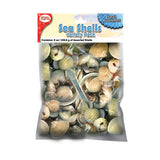 Seashell Assortment 8 oz Bag, 2 Size Options (Small and Large), Macrame Embellishment, Coastal Decor, Craft Detailing