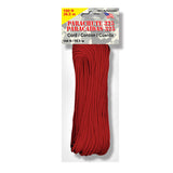 Paracord 325 Type II, 100ft Spool, Nylon, 17 Color Options, Survival Bracelets, Lanyards, Camping Gear