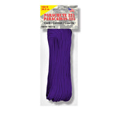 Paracord 325 Type II, 100ft Spool, Nylon, 17 Color Options, Survival Bracelets, Lanyards, Camping Gear