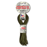 Paracord 325 Type II, 21ft Spool, Nylon, 21 Color Options, Friendship Bracelets, Keychains, Lanyards, Survival Projects