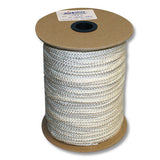 1284 Fiberglass Oil Lamp Wick, 1/8 in Round Braid, 50yd or 200yd Spool, Oil Lamps, Patio Torches, Candle Making