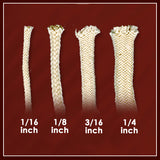 Wick Sample Pack, Cotton and Fiberglass Options, 3 Variety Types, Oil Lamp Wicks, Flat Cotton Wicks, Patio Torch Wicks