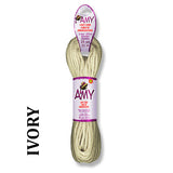 Amy Nylon Jewelry Cord 2mm x 25 yd, 21 Color Options, Friendship Bracelets, Lanyards, Macrame Knotting