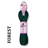 Amy Nylon Jewelry Cord 2mm x 25 yd, 21 Color Options, Friendship Bracelets, Lanyards, Macrame Knotting