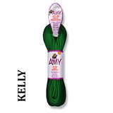 Amy Nylon Jewelry Cord 2mm x 25 yd, 21 Color Options, Friendship Bracelets, Lanyards, Macrame Knotting