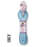 Amy Nylon Jewelry Cord 2mm x 25 yd, 21 Color Options, Friendship Bracelets, Lanyards, Macrame Knotting