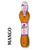 Amy Nylon Jewelry Cord 2mm x 25 yd, 21 Color Options, Friendship Bracelets, Lanyards, Macrame Knotting