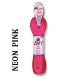 Amy Nylon Jewelry Cord 2mm x 25 yd, 21 Color Options, Friendship Bracelets, Lanyards, Macrame Knotting