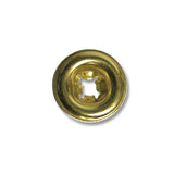 Brass Collar Adapters for Oil Lamp Wicks, Bulk Pack of 50 or 100, Wine Bottle Oil Lamps, Tiki Torches, DIY Oil Lamps