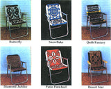 Terlyn Lawn Chair Patterns, Lawn Chair Weaving Designs, Outdoor Furniture Patterns, 18 Pattern Assortments