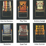 Terlyn Lawn Chair Patterns, Lawn Chair Weaving Designs, Outdoor Furniture Patterns, 18 Pattern Assortments