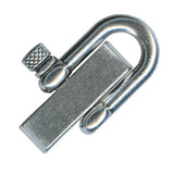 Metal Shackle Buckles for Paracord, 4 Finish Options, Paracord Bracelets, Lanyards, Survival Gear
