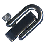 Metal Shackle Buckles for Paracord, 4 Finish Options, Paracord Bracelets, Lanyards, Survival Gear