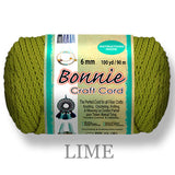 Bonnie Braid Macrame Cord 6mm, 100yd Spool, Braided Polypropylene, 43 Color Options, Wall Hangings, Plant Hangers, Home Decor