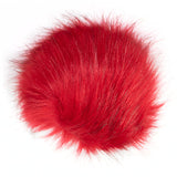 Faux Fur Pom-Poms, Small, Medium or Large, Acrylic, 28 Color Options, Hat Toppers, Keychains, Hair Accessories
