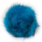 Faux Fur Pom-Poms, Small, Medium or Large, Acrylic, 28 Color Options, Hat Toppers, Keychains, Hair Accessories