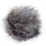 Faux Fur Pom-Poms, Small, Medium or Large, Acrylic, 28 Color Options, Hat Toppers, Keychains, Hair Accessories