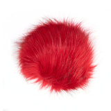 Faux Fur Pom-Poms, Small, Medium or Large, Acrylic, 28 Color Options, Hat Toppers, Keychains, Hair Accessories
