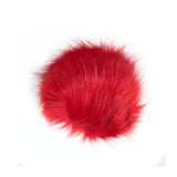 Faux Fur Pom-Poms, Small, Medium or Large, Acrylic, 28 Color Options, Hat Toppers, Keychains, Hair Accessories
