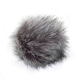 Faux Fur Pom-Poms, Small, Medium or Large, Acrylic, 28 Color Options, Hat Toppers, Keychains, Hair Accessories